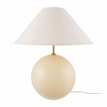 Globen lighting iris 35 bordslampa 39 cm creme