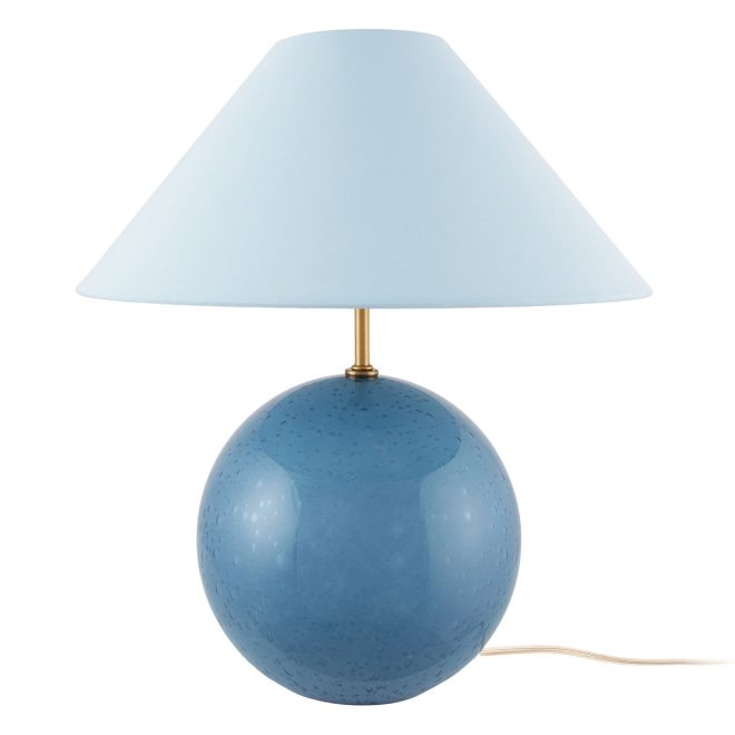 Globen lighting iris 35 bordslampa 39 cm duvblå