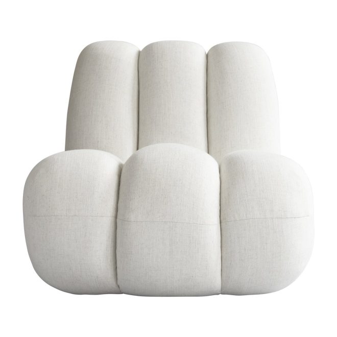 101 copenhagen toe loungefåtölj linne white chalk