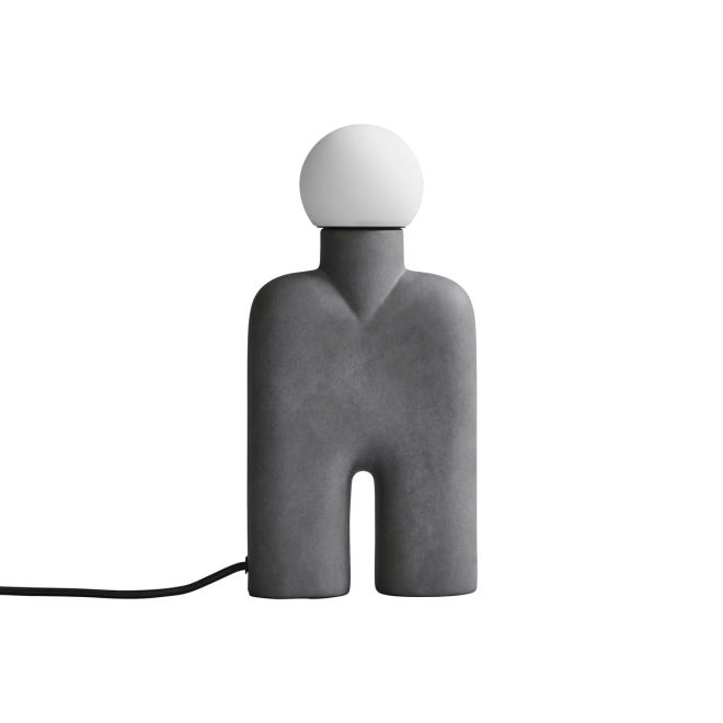 101 copenhagen cobra bordslampa 35 cm dark grey