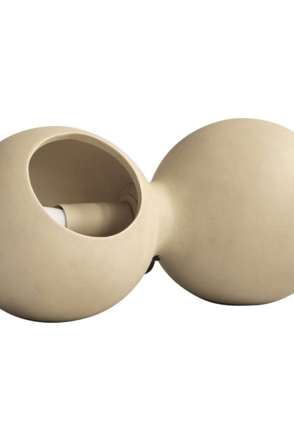 101 copenhagen le deux bordslampa 15x32 cm sand