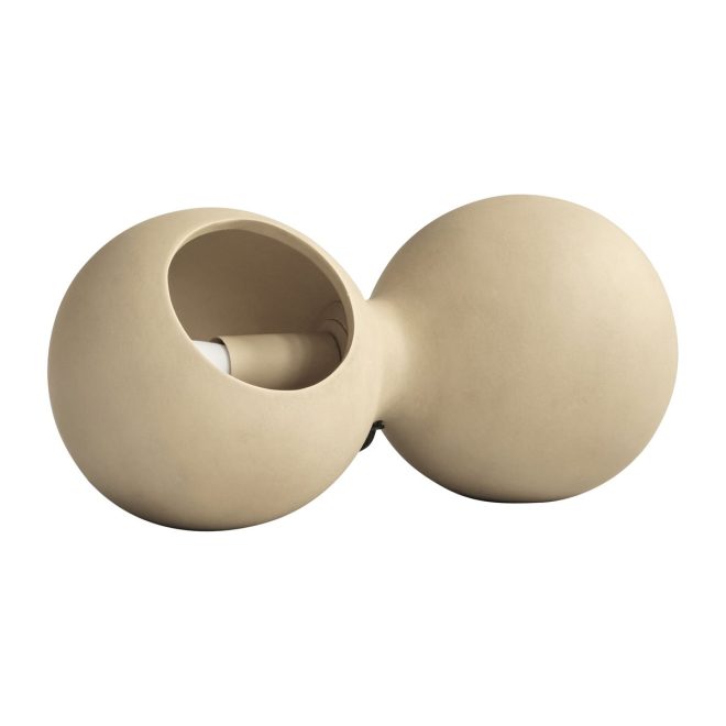 101 copenhagen le deux bordslampa 15x32 cm sand