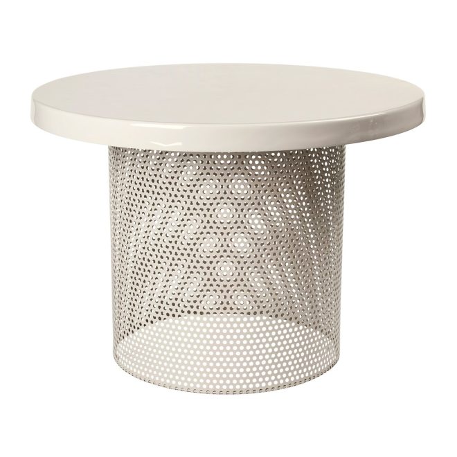 Broste copenhagen tulina bord Ø50x36 cm off white