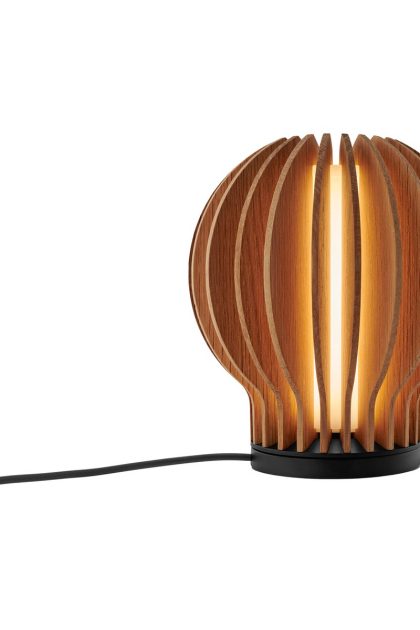 Eva solo eva solo radiant led laddningsbar lampa rund oak