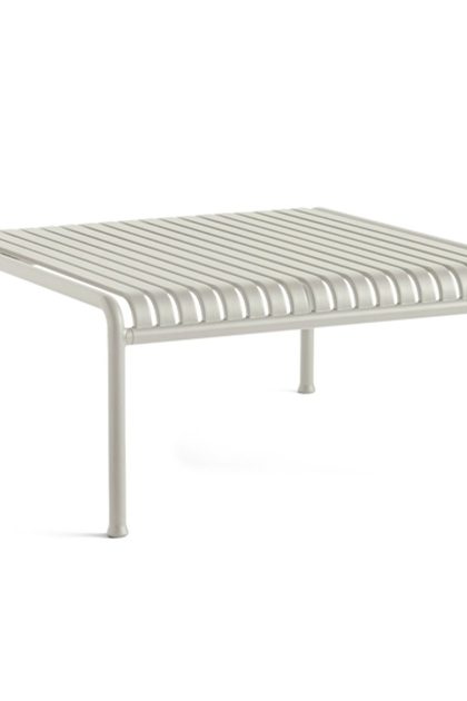 Hay palissade low table bord 81,5x86x38 cm sky grey
