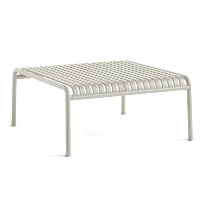 Hay palissade low table bord 81,5x86x38 cm sky grey