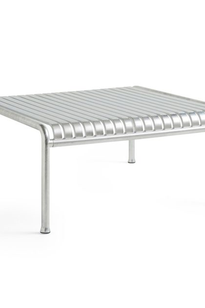 Hay palissade low table bord 81,5x86x38 cm hot galvanised steel