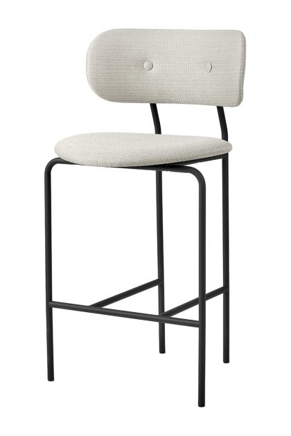 Gubi coco counter chair fully upholstered eero special fr 106-black
