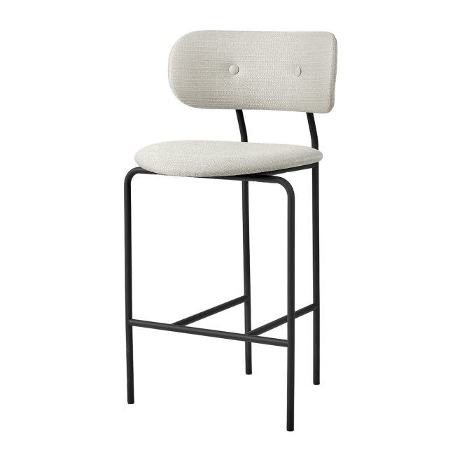 Gubi coco counter chair fully upholstered eero special fr 106-black