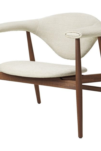 Gubi masculo loungefåtölj eero special fr 106-walnut