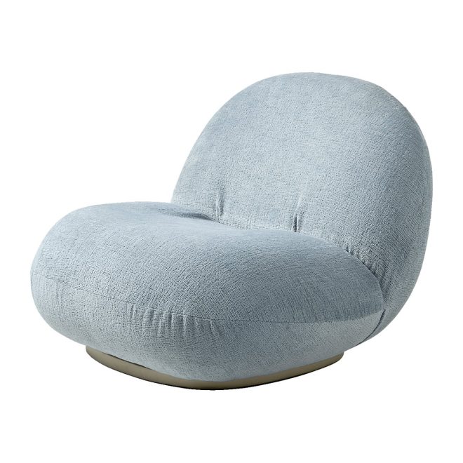 Gubi pacha loungefåtölj mumble 10-pearl gold