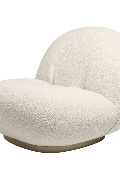 Gubi pacha loungefåtölj karakorum 001-pearl gold