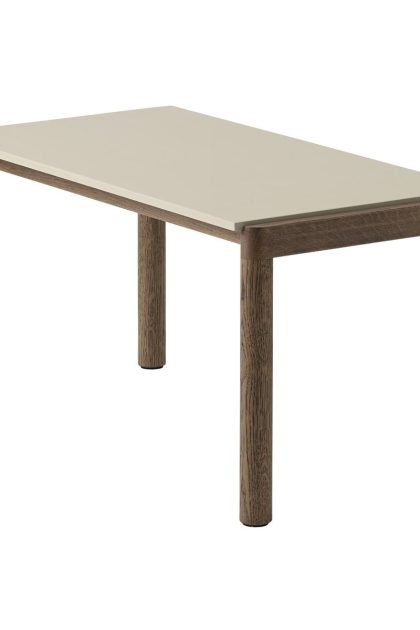 Muuto couple 1 plain soffbord 40x84x40 cm sand-dark oiled oak