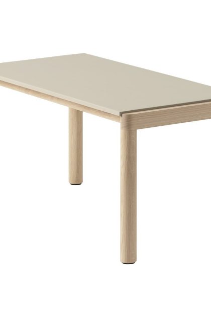 Muuto couple 1 plain soffbord 40x84x40 cm sand-oak