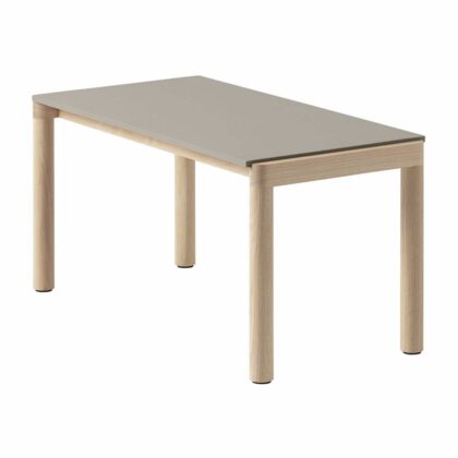 Muuto couple 1 plain soffbord 40x84x40 cm taupe-oak