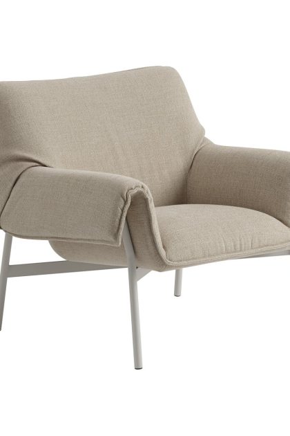 Muuto wrap lounge chair ecriture 240-grey