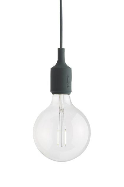 Muuto e27 pendel dark green