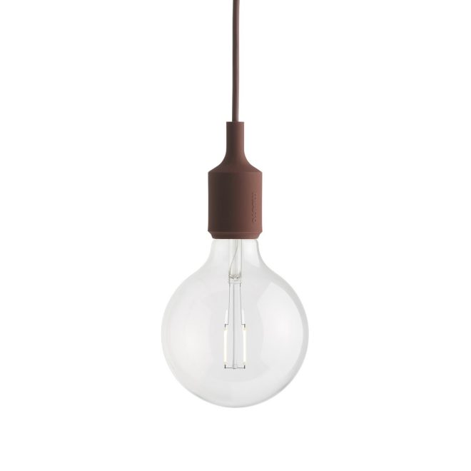Muuto e27 pendel deep red