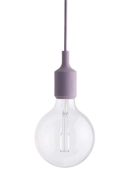Muuto e27 pendel dusty lilac