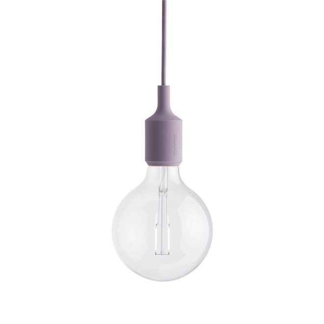 Muuto e27 pendel dusty lilac