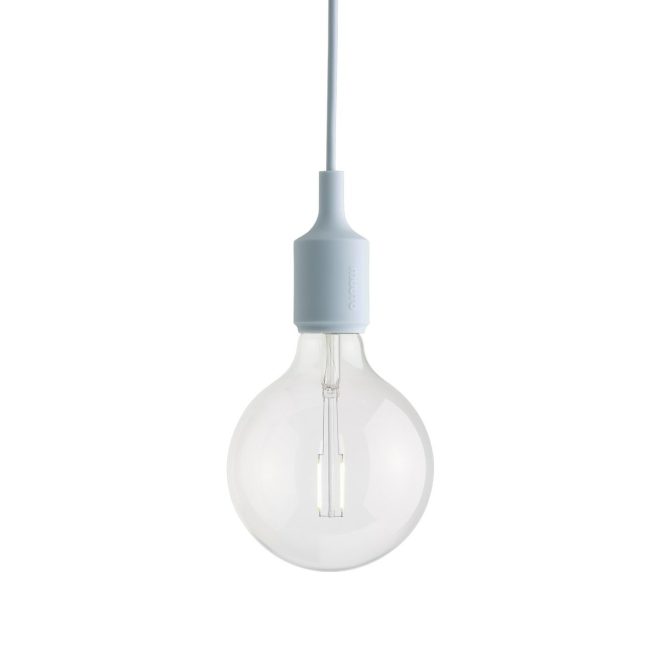 Muuto e27 pendel light blue