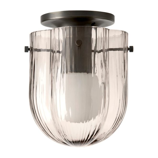 Gubi seine taklampa Ø17,2 cm brass-smoke