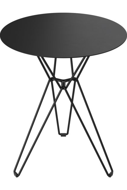 Massproductions tio cafébord Ø60 cm black