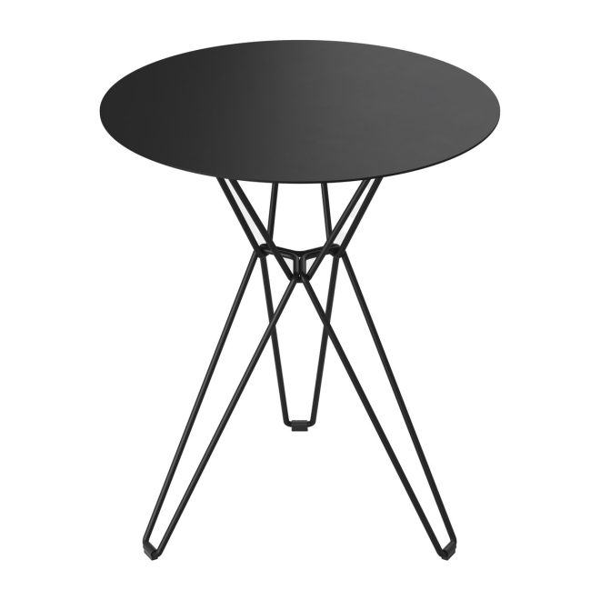 Massproductions tio cafébord Ø60 cm black