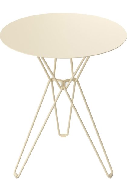 Massproductions tio cafébord Ø60 cm ivory