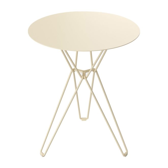 Massproductions tio cafébord Ø60 cm ivory