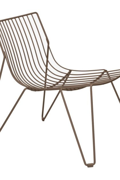 Massproductions tio easy chair loungestol pale brown