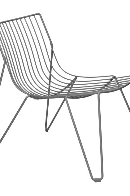 Massproductions tio easy chair loungestol stone grey