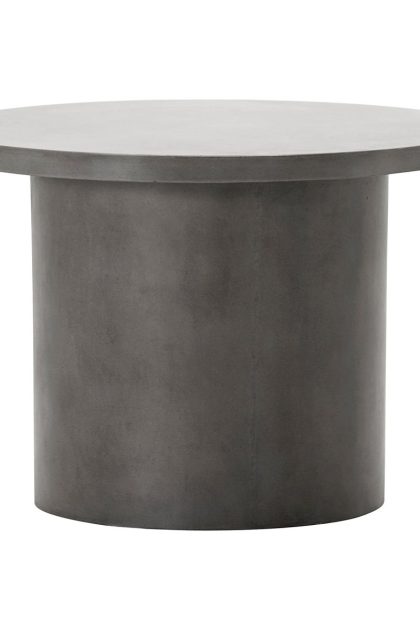 House doctor stone bord Ø65x45 cm betong