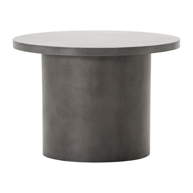 House doctor stone bord Ø65x45 cm betong
