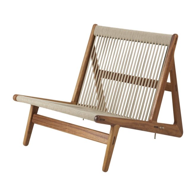 Gubi mr01 initial outdoor lounge chair oljat irokoträ