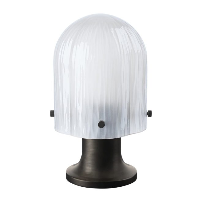 Gubi seine portable lamp bordslampa antique brass-white
