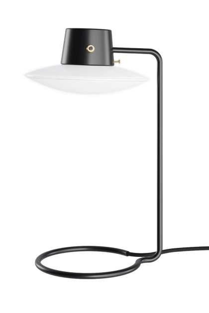 Louis poulsen aj oxford bordslampa 41 cm svart opalglas