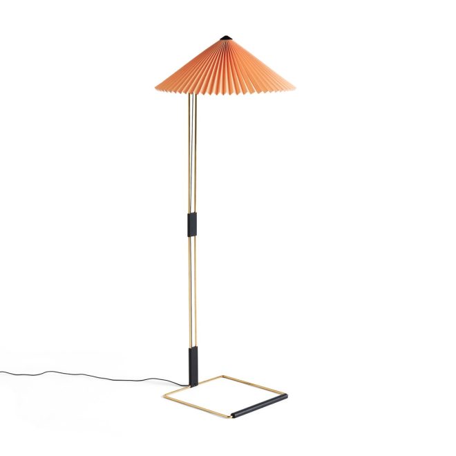 Hay matin floor golvlampa 129 cm peach
