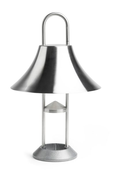 Hay mousqueton portabel bordslampa 30,5 cm brushed stainless steel