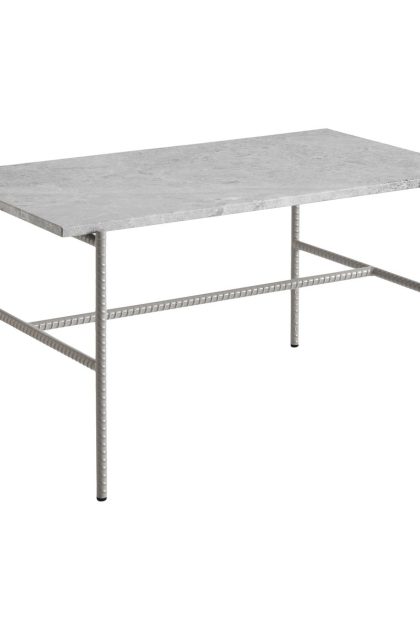 Hay rebar soffbord 80x49x40,5 cm grey marble-fossil