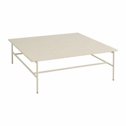 Hay rebar soffbord 100x104x33 cm beige marble-alabaster