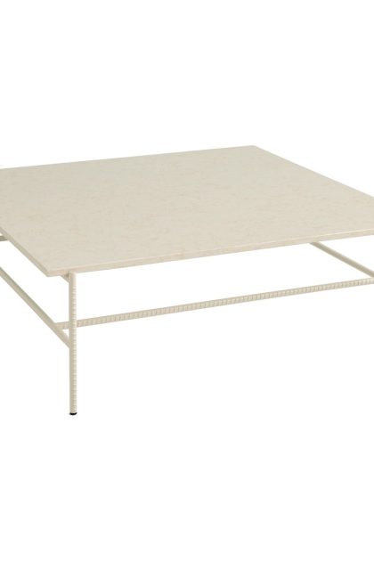 Hay rebar soffbord 100x104x33 cm beige marble-alabaster