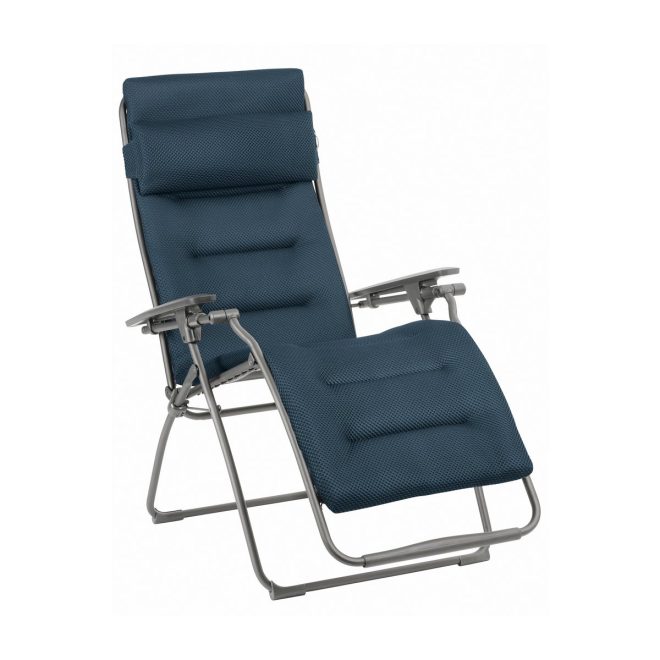 Lafuma futura becomfort solstol bleu encre