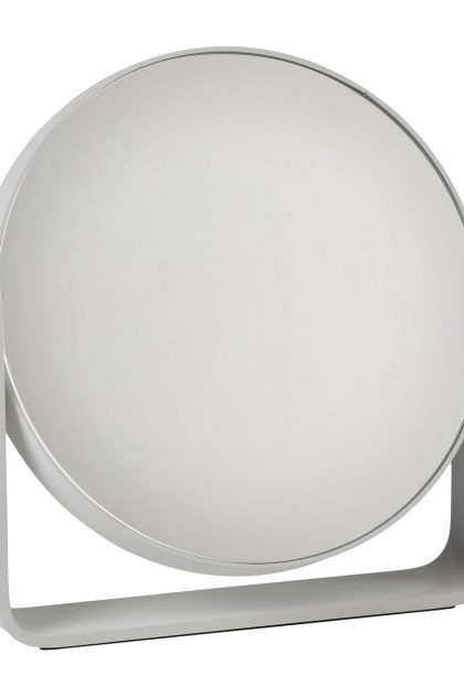 Zone denmark ume bordsspegel med 5x förstoring 19x19,5 cm soft grey