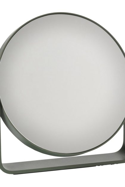 Zone denmark ume bordsspegel med 5x förstoring 19x19,5 cm olive green