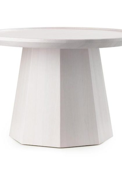 Normann copenhagen pine table large sidobord Ø65 cm h:44,5 cm rose