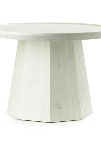 Normann copenhagen pine table large sidobord Ø65 cm h:44,5 cm light green