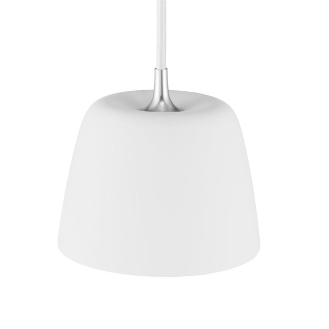 Normann copenhagen tub pendel Ø13 cm vit