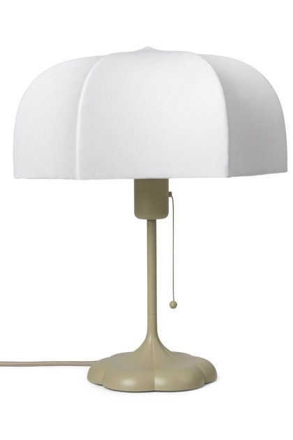 Ferm living poem bordslampa Ø30x42 cm white-cashmere