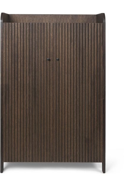 Ferm living sill low skåp dark stained oak